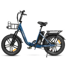 Charger l&#39;image dans la galerie, Vélo électrique SAMEBIKE C05 Pro, moteur 500 W, batterie 36 V 13 Ah, pneus 20 x 4 pouces, vitesse maximale 35 km/h, autonomie maximale 70 km, freins à disque mécaniques, Shimano 7 vitesses