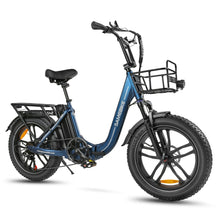 Charger l&#39;image dans la galerie, Vélo électrique SAMEBIKE C05 Pro, moteur 500 W, batterie 36 V 13 Ah, pneus 20 x 4 pouces, vitesse maximale 35 km/h, autonomie maximale 70 km, freins à disque mécaniques, Shimano 7 vitesses