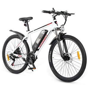 Vélo électrique SAMEBIKE SY26 26 pouces Moteur 350W Batterie 36V 10Ah Vitesse 35km/h Frein à disque avant et arrière