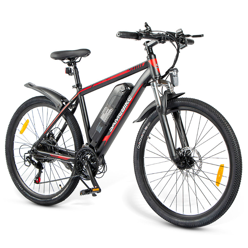 Vélo électrique SAMEBIKE SY26 26 pouces Moteur 350W Batterie 36V 10Ah Vitesse 35km/h Frein à disque avant et arrière