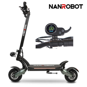 NANOROBOT D6+2.0 (Moteur 1000W x 2)  52V 26A - 65km/h